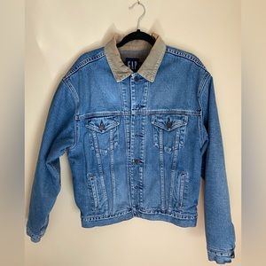 Vintage Gap Blanket Lined Denim Jacket